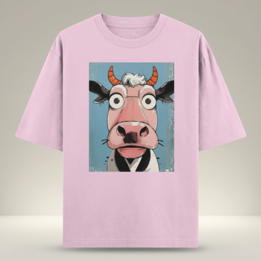 Udder Chaos Oversized Tee 🐮🔥