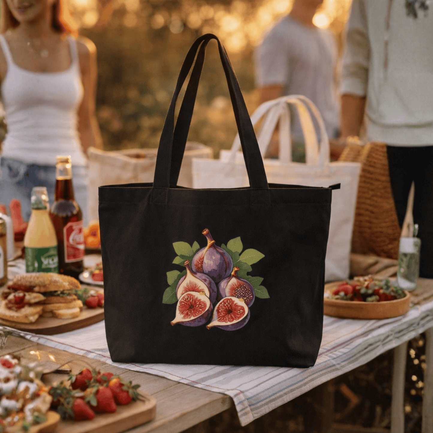 Fruitcore Fig Tote Bag ✨