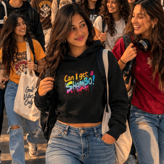 The Shambo Cropped Hoodie (Viral Meme Drop)