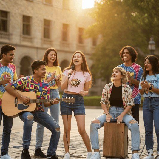 AHHH! Pop Chaos Crop Top