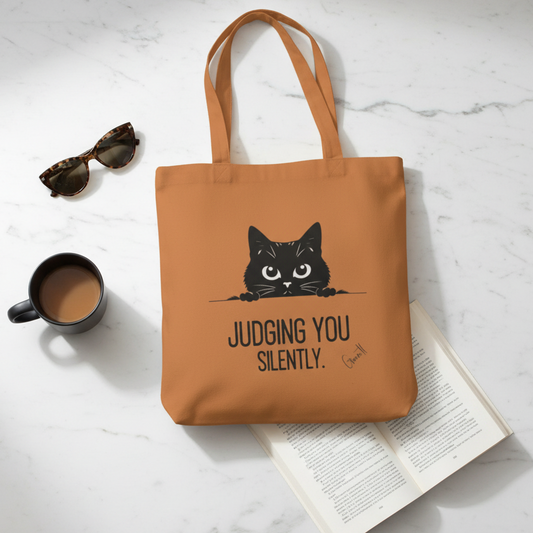 Judging You Silently Tote 😼🖤