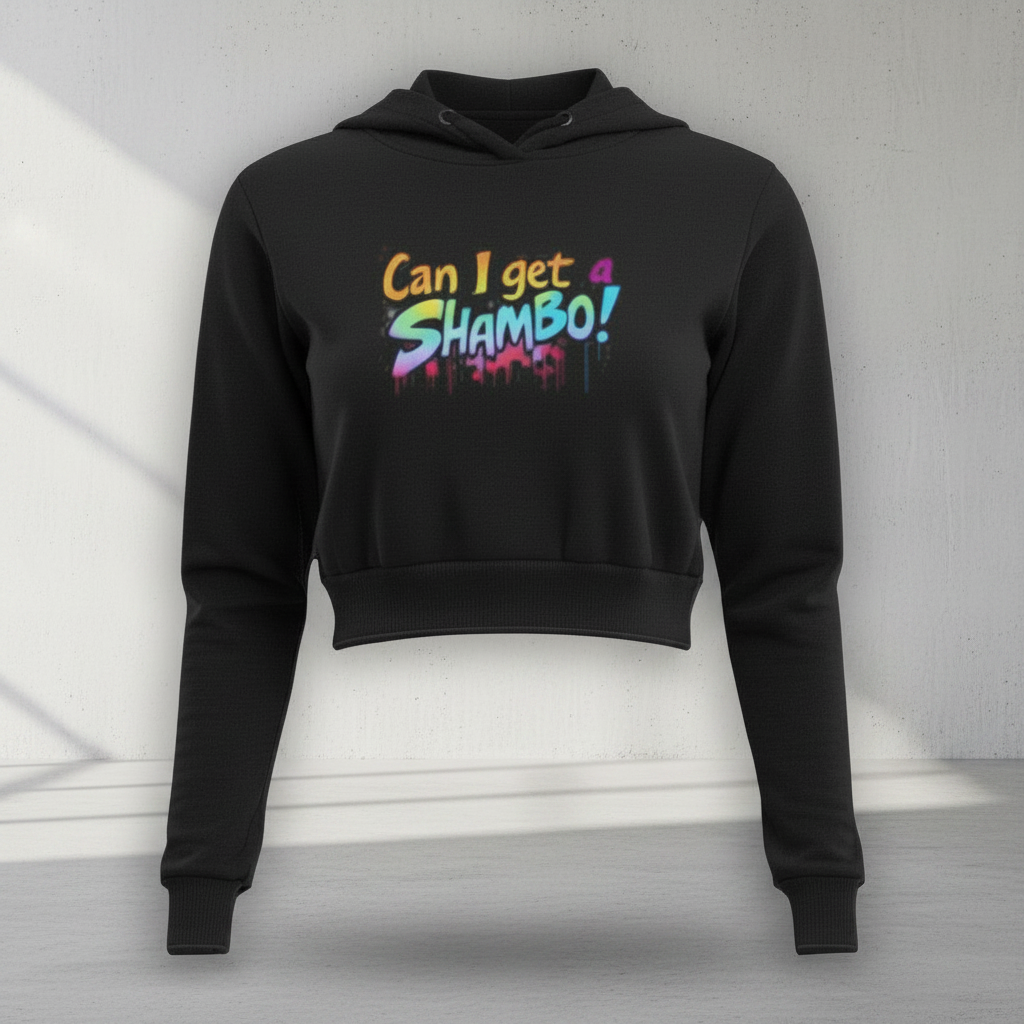 The Shambo Cropped Hoodie (Viral Meme Drop)