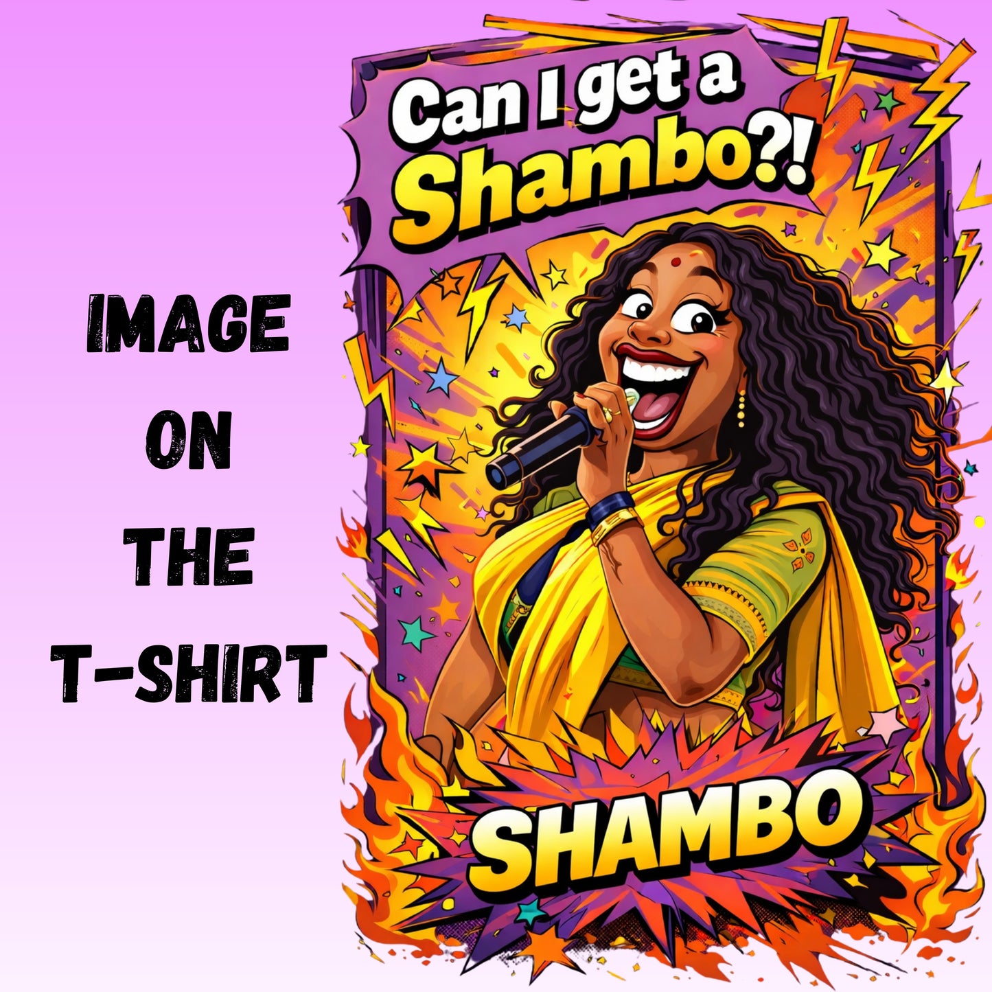 Shambo Energy Oversized Tee 🔥