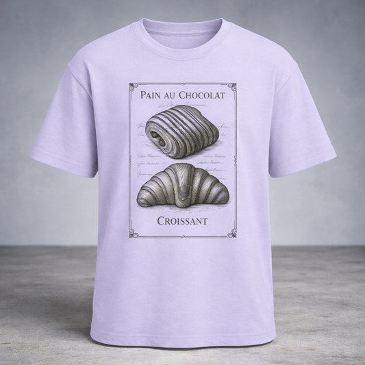 Paris Café Aesthetic Oversized Tee