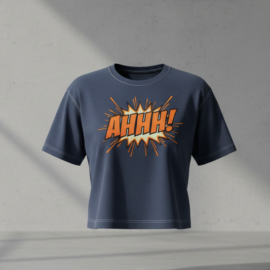 AHHH! Pop Chaos Crop Top