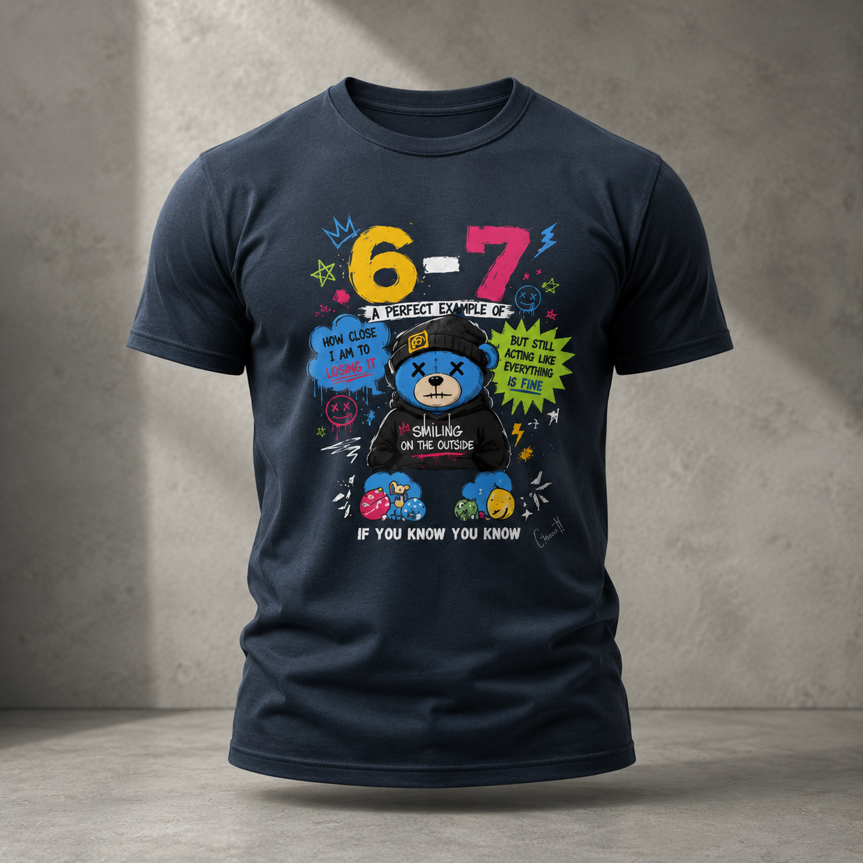 Emotionally 6-7 Oversized T-Shirt