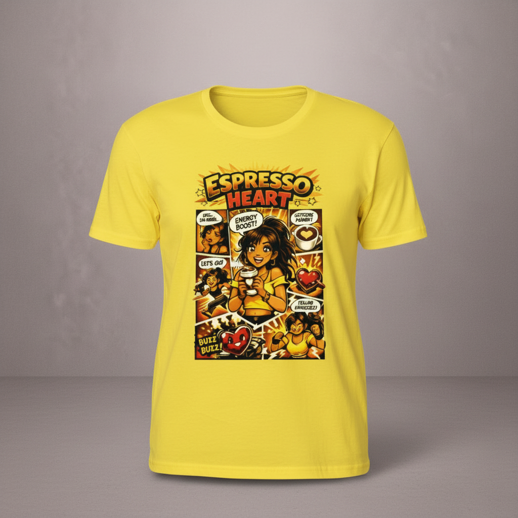Espresso Heart: Caffeine Made Me Do It ☕❤️🔥