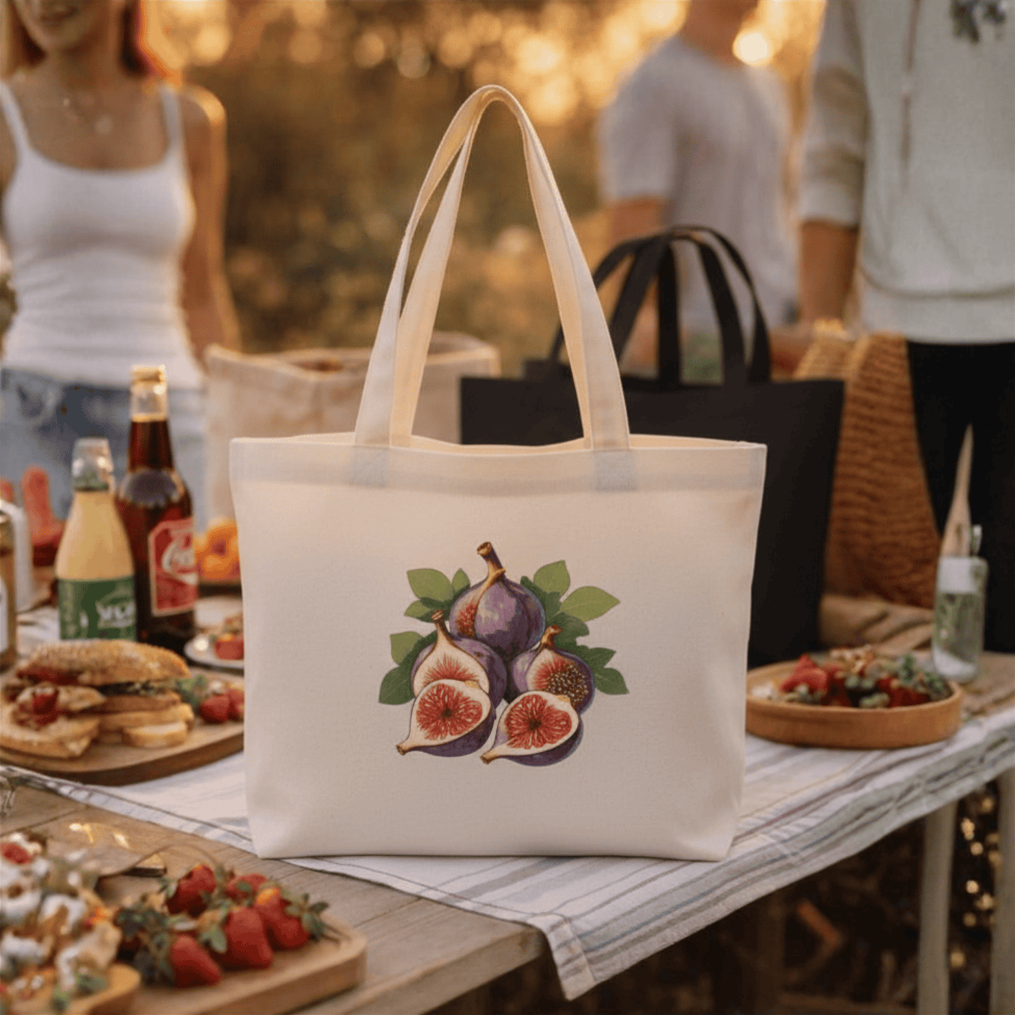 Fruitcore Fig Tote Bag ✨