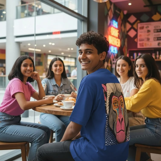Primal Vibes Oversized Tee 🐒🔥
